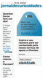Mobile Screenshot of jornalcuriosidades.artelecom.pt